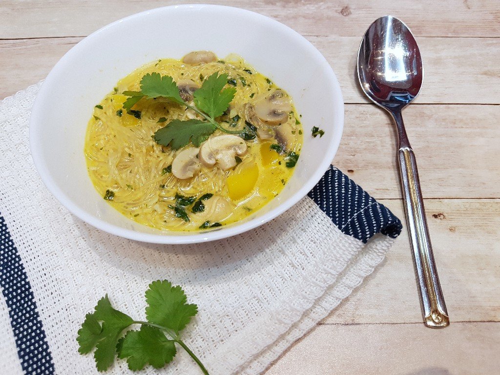 Schnelles rotes Thai-Curry vegetarisch mit dem Thermomix ...