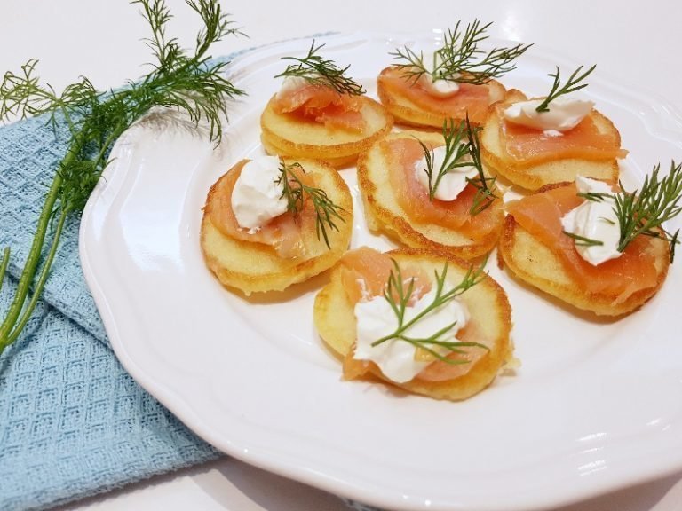 Russische Blinis - einfache Vorspeise - SIMPLYLOVELYCHAOS