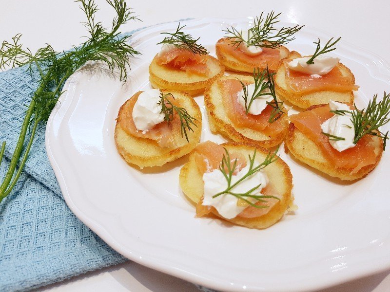 Russische Rezepte- Blinis mit dem Thermomix