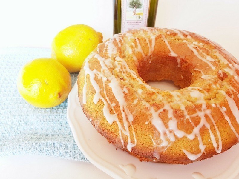 Zitronen-Olivenöl-Kuchen