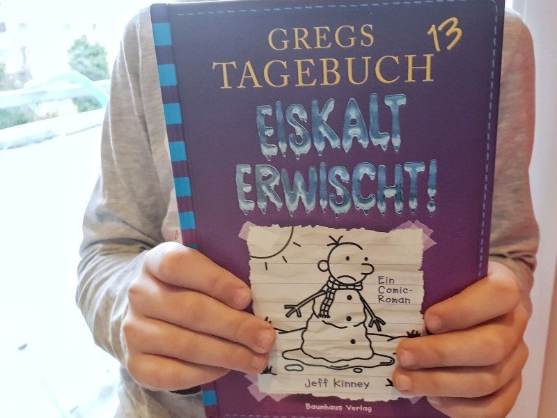 Buchrezension, Buchtipp für Kinder ab 10, Cooles Kinderbuch ab 10, Gregs Tagebuch Band 13, Gregs Tagebuch Band 13 -Eiskalt erwischt!