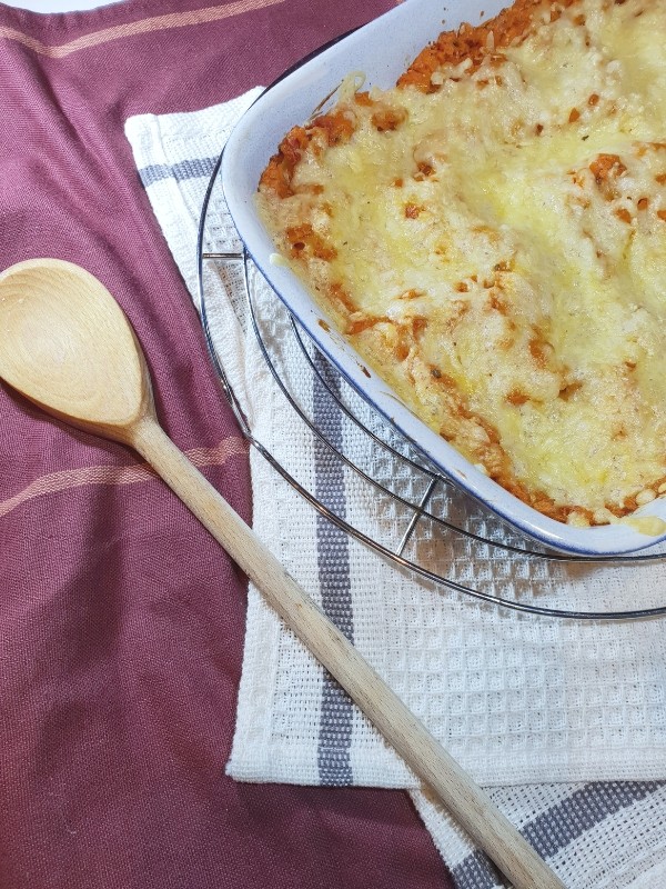 Süßkartoffel-Karotten-Lasagne Rezept - SIMPLYLOVELYCHAOS