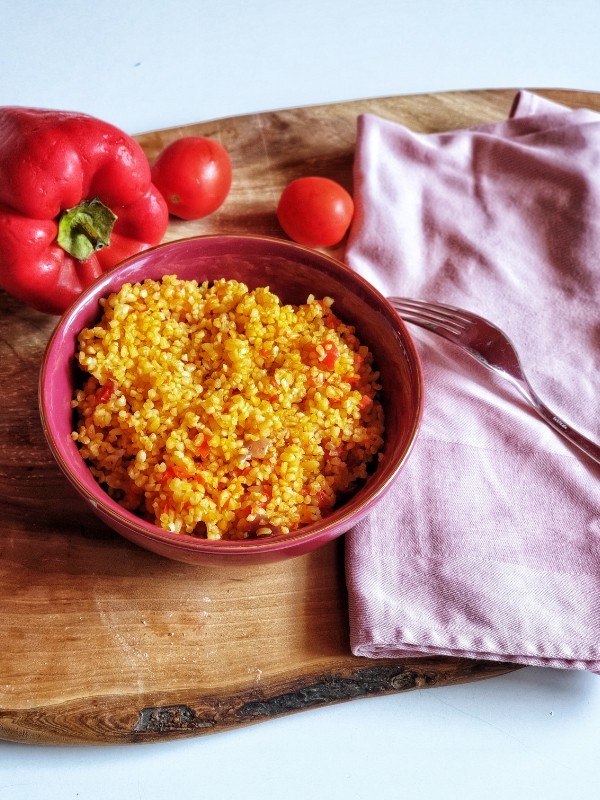 Bulgur mit Paprika und Tomate 2 - SIMPLYLOVELYCHAOS