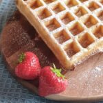 einfache waffeln thermomix, klassische waffeln thermomix, optigrill waffeleisen, schneller waffelteig thermomix, schoko brownie rezept, waffeln thermomix