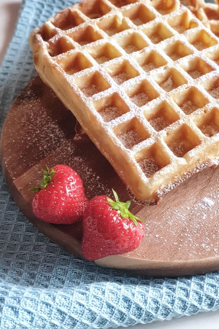 Einfaches Waffelrezept - Grundrezept für Waffeln im Thermomix ...