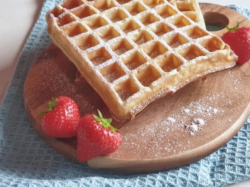 einfache waffeln thermomix, klassische waffeln thermomix, optigrill waffeleisen, schneller waffelteig thermomix, schoko brownie rezept, waffeln thermomix