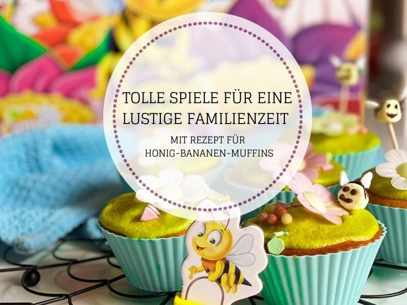Honig-Bananen-Muffins, Honigbanane Muffins, Honigmuffins, Muffins rezept, Spieletest